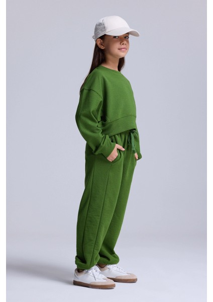 (Kids Girl) Kapitone Balon Paça Jogger