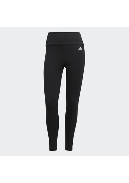 Designed To Move High-Rise 3-Stripes 7/8 Kadın Siyah Tayt (GL4040)