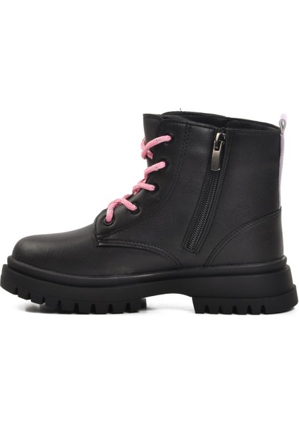 1525-F Siyah-Pembe Kız Çocuk Bot modelleri