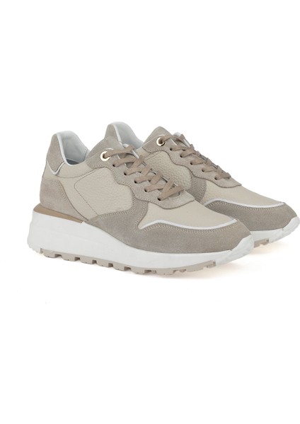 Kadın Deri Sneaker 1431000Z5831 Bej fiyatları