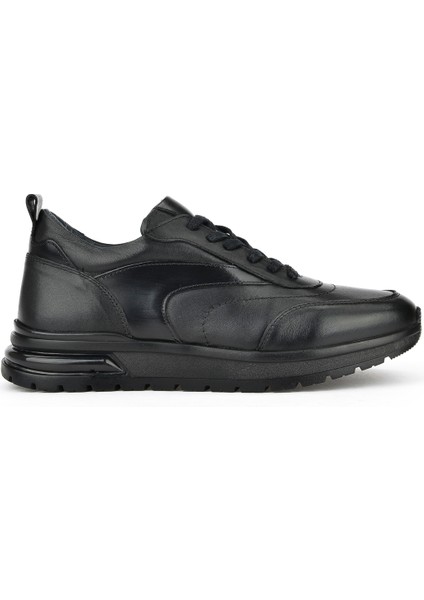 Erkek Deri Sneaker 1431024Z5400 Siyah