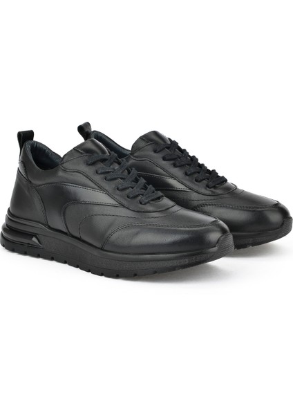 Erkek Deri Sneaker 1431024Z5400 Siyah