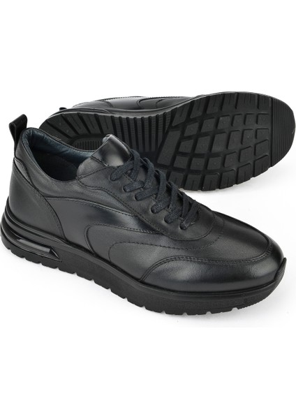 Erkek Deri Sneaker 1431024Z5400 Siyah