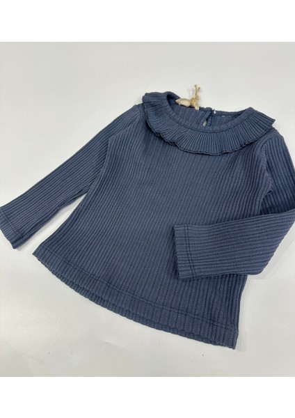 Bebe Yakalı Damlacık Patlı Bebe Body