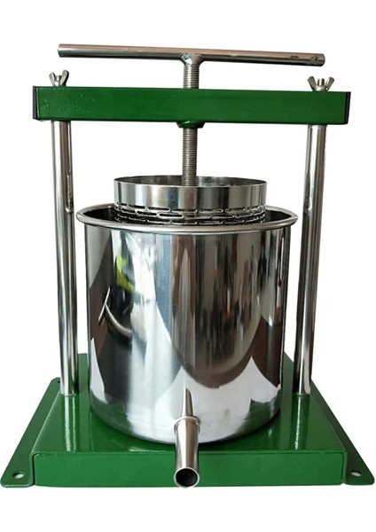 Tommy TSP45F Paslanmaz Çelik Meyve Sıkma Presleme Makinesi 4,5 Litre