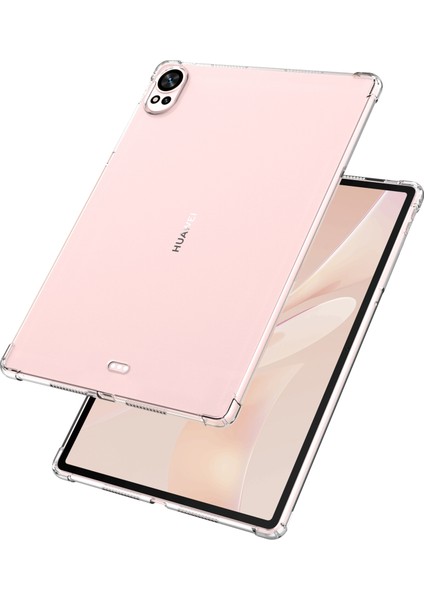 Huawei Matepad Air 12 (2024) Dört Köşeli Darbeye Dayanıklı Şeffaf Tablet Tpu Kapak (Yurt Dışından)