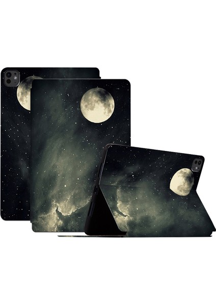 iPad Pro 11 (2024) Pu Deri Standlı Tablet Kılıfı (Yurt Dışından)