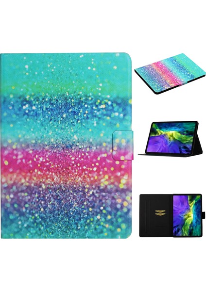iPad Pro 11 (2024) Pu Deri Kart Tutucu Tablet Kılıfı (Yurt Dışından)