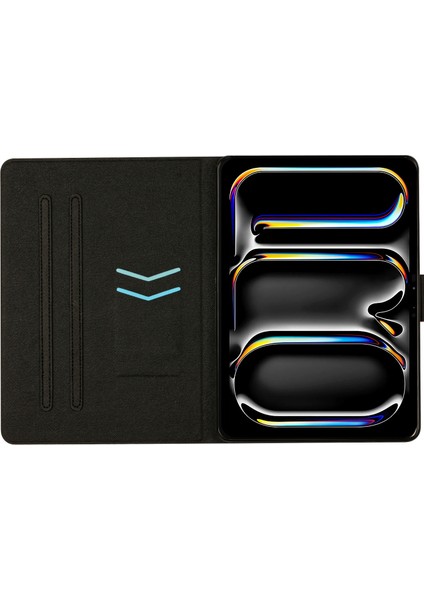 iPad Pro 11 (2024) Kart Yuvalı Pu Deri Tablet Standı Kılıfı (Yurt Dışından) fırsatları