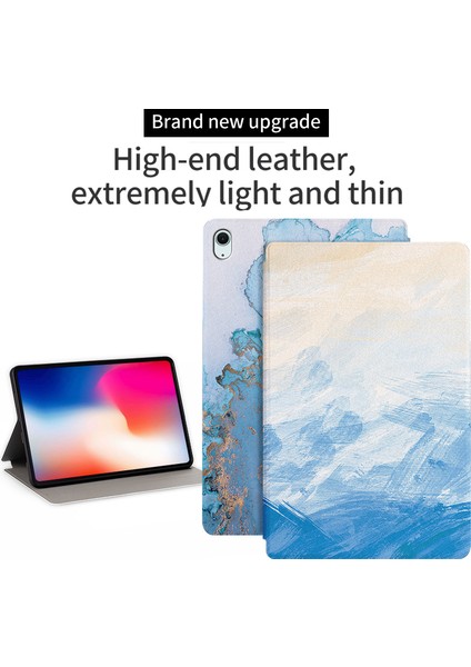 iPad Air 11 (2024) / iPad Air (2022) / (2020) Tablet Deri Kılıf (Yurt Dışından)