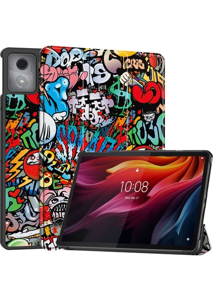 Lenovo Tab K11 Plus Standlı Deri Tablet Kılıfı (Yurt Dışından)