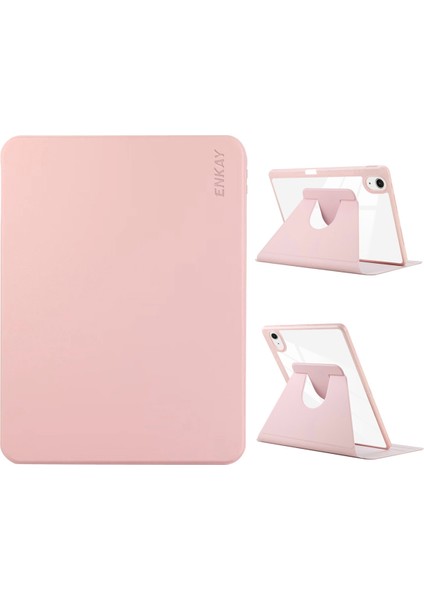 iPad Air 13 (2024) Stand Kılıfı Akrilik+Pu Tablet Kapağı Otomatik Uyandırma / Uyku (Yurt Dışından)