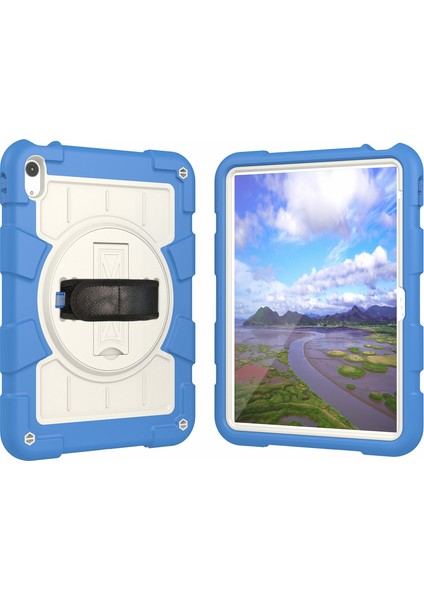 iPad Air 11 (2024) Kickstand Kılıf Pc+Tpu Omuz Askılı Tablet Kılıfı (Yurt Dışından) fırsatları