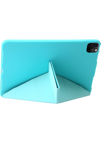 iPad Pro 13 (2024) Origami Standı Otomatik Uyku / Uyandırma Pu Deri+Silikon Tablet Kılıfı (Yurt Dışından) fiyatları