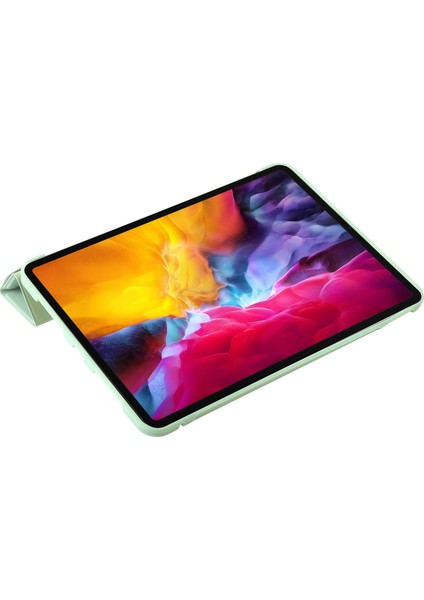 iPad Pro 11 (2024) Otomatik Uyku / Uyandırma Özellikli Origami Standı Pu Deri+Silikon Kapak (Yurt Dışından) indirimleri