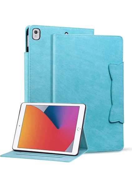 iPad 9.7 Inç (2017) / (2018) Manyetik Toka Korumalı Pu Deri Tablet Kılıfı (Yurt Dışından)
