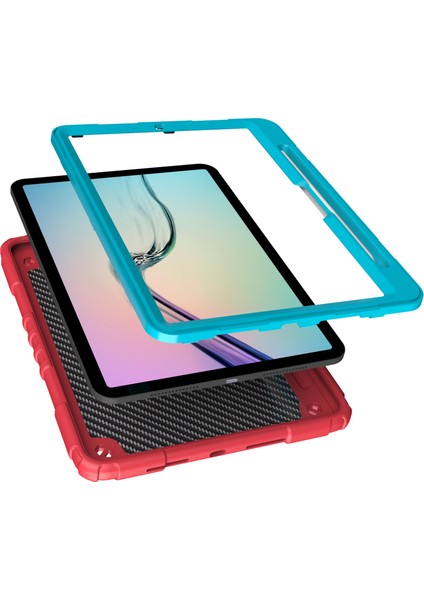 iPad Pro 11 (2024) M4 Kickstand Tpu+Pc Tablet Kılıfı (Yurt Dışından)