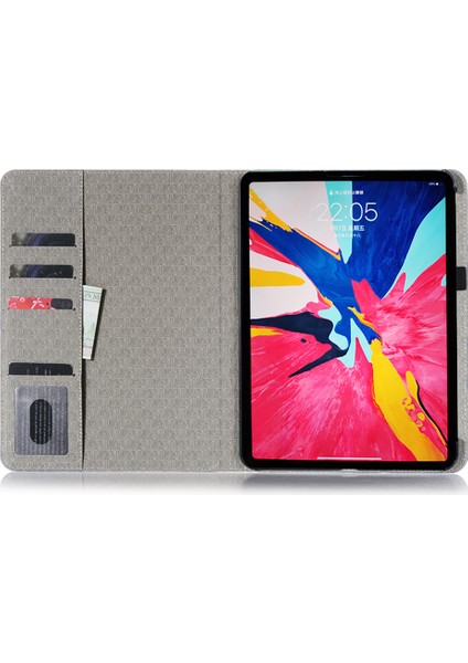 iPad Pro 11 (2024) Pu Deri Timsah Dokulu Tablet Kılıfı Otomatik Uyandırma / Uyku (Yurt Dışından) fiyatları