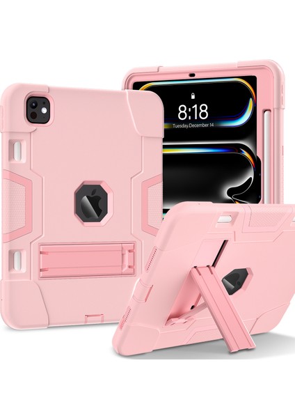 iPad Pro 11 (2024) Robot Stili Silikon + Kickstand'lı Pc Tablet Kılıfı (Yurt Dışından) fiyatları