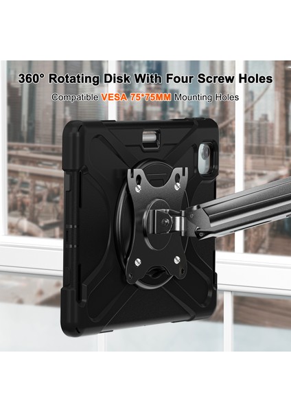 iPad Air 11 (2024) / Air (2022) / (2020) / iPad Pro 11 (2022) / (2021) Kickstand Pc+Silikon Tablet Kılıfı (Yurt Dışından) fırsatları