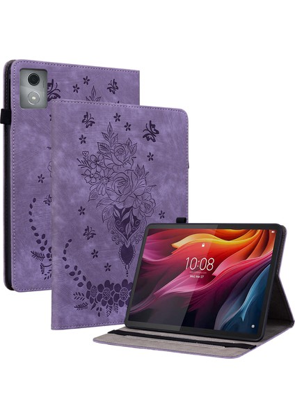 Lenovo Tab K11 Plus Koruyucu Kılıf Kart Yuvası Deri Kapak (Yurt Dışından)