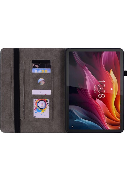 Lenovo Tab K11 Plus Koruyucu Kılıf Kart Yuvası Deri Kapak (Yurt Dışından)