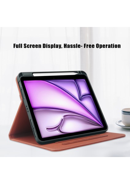 iPad Pro 11 Inç / (2021) / (2022) / Air (2020) / (2022) / Air 11 (2024) Deri Tablet Kılıfı (Yurt Dışından) modelleri