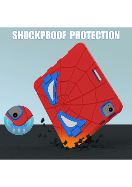 iPad Air 11 (2024) Kickstand Kılıf Silikon+Pc Tablet Kapağı (Yurt Dışından) indirimleri