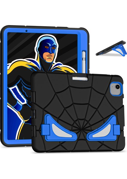 iPad Air 11 (2024) Kickstand Kılıf Silikon+Pc Tablet Kapağı (Yurt Dışından)