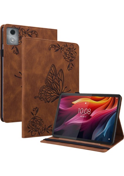 Lenovo Tab K11 Plus Kart Yuvalı Pu Deri Tablet Kapağı (Yurt Dışından)