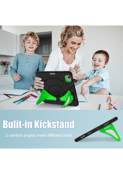 iPad Air 11 (2024) Kickstand Kılıf Silikon+Pc Tablet Kapağı (Yurt Dışından) fırsatları