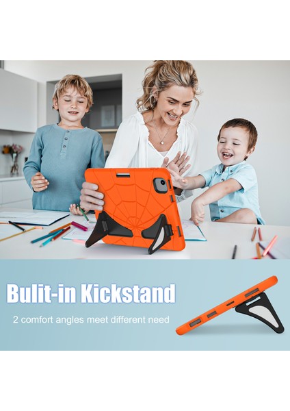 iPad Air 11 (2024) Kickstand Kılıf Silikon+Pc Tablet Kapağı (Yurt Dışından) fırsatları