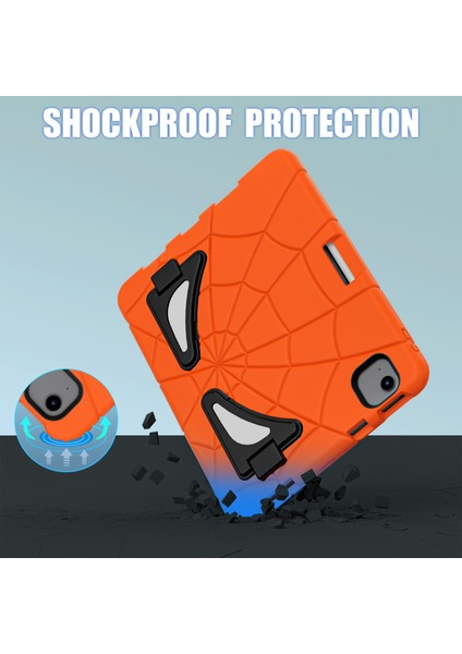 iPad Air 11 (2024) Kickstand Kılıf Silikon+Pc Tablet Kapağı (Yurt Dışından) indirimleri