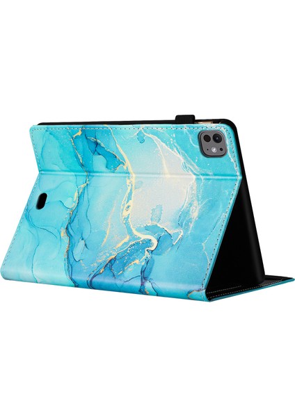 iPad Pro 11 (2024) Smart Case Mermer Deri Kılıf (Yurt Dışından) fırsatları