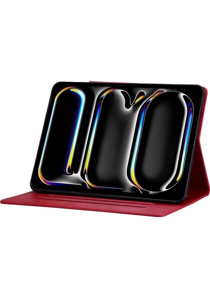iPad Air 11 (2024) / iPad Air (2022) / (2020) / iPad Pro 11 (2022) Pu Deri Tablet Kılıfı Manyetik Toka (Yurt Dışından) indirimleri