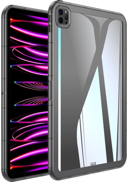 iPad Pro 13 (2024) Tpu Şeffaf Arka Koruyucu Tablet Kılıfı (Yurt Dışından)