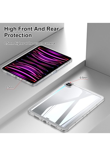 iPad Pro 13 (2024) Tpu Şeffaf Arka Koruyucu Tablet Kılıfı (Yurt Dışından) fiyatları