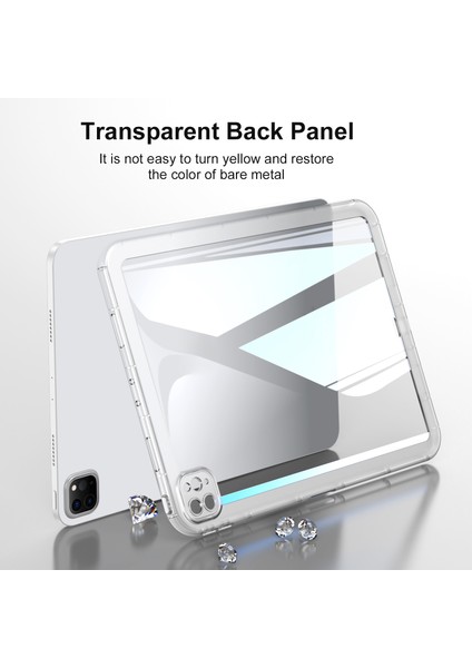 iPad Pro 13 (2024) Tpu Şeffaf Arka Koruyucu Tablet Kılıfı (Yurt Dışından) fırsatları