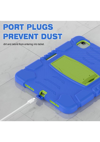 iPad Air 11 (2024) Kickstand Pc+Silikon Düşmeyi Önleyici Tablet Kapağı (Yurt Dışından) fırsatları