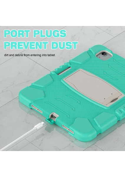 iPad Air 11 (2024) Kickstand Pc+Silikon Düşmeyi Önleyici Tablet Kapağı (Yurt Dışından) fırsatları