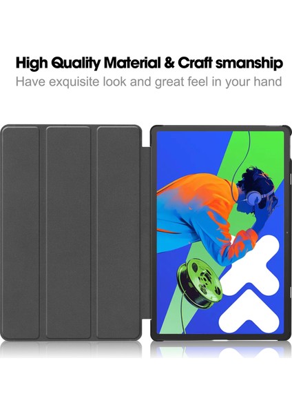 Lenovo Xiaoxin Pad Pro 12.7 Inç Düşme Önleyici Deri Stand Tablet Kapağı (Yurt Dışından) fiyatları