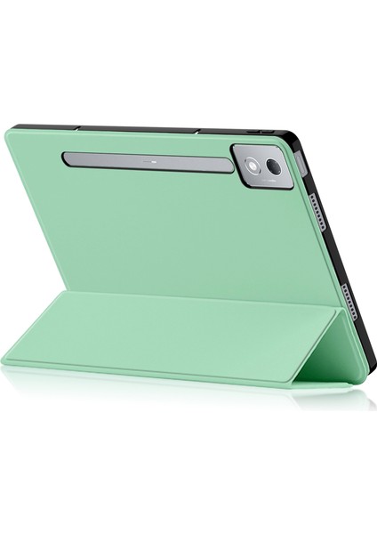 Lenovo Xiaoxin Pad Pro 12.7 Inç Pu Deri Tpu Arka Üç Katlı Stand Tablet Kapak (Yurt Dışından) fırsatları