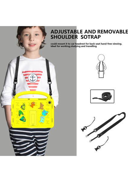 Samsung Galaxy Tab A9+ Eva+Pc Askılı Stand Tablet Kılıfı (Yurt Dışından) modelleri