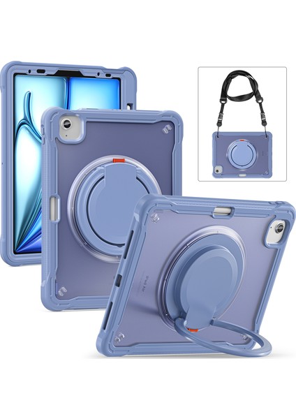 iPad Air 11 (2024) / Air (2022) / (2020) / iPad Pro 11 (2022) / (2021) Omuz Askılı Kickstand Kapağı (Yurt Dışından) indirimleri