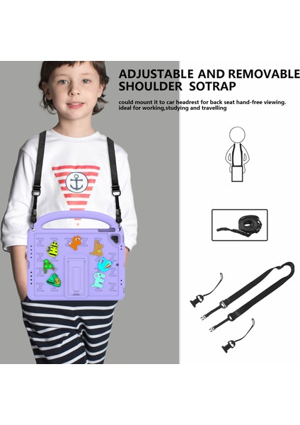 iPad 9.7 Inç (2018) / (2017) / Air (2013) / Air 2 Tablet Kılıfı Eva+Pc Kickstand Kapağı (Yurt Dışından) modelleri