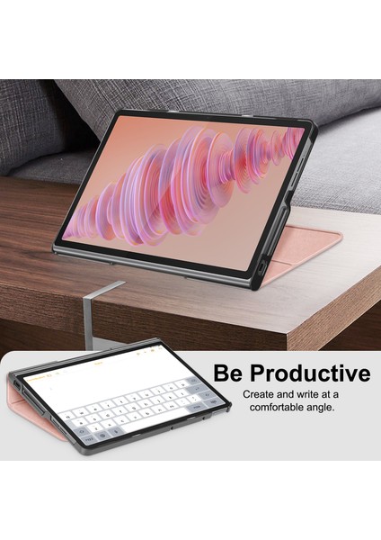 Lenovo Tab Plus 11.5 Inç TB351FU Isı Dağıtımı Standı Deri Tablet Kapağı (Yurt Dışından) modelleri