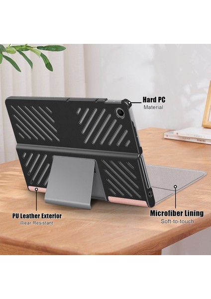 Lenovo Tab Plus 11.5 Inç TB351FU Isı Dağıtımı Standı Deri Tablet Kapağı (Yurt Dışından) indirimleri