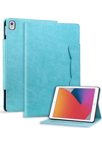iPad Pro 10.5 Inç (2017) / Hava 10.5 Inç (2019) / iPad 10,2 (2019) / (2020) / (2021) Stand Deri Tablet Kılıfı (Yurt Dışından) modelleri