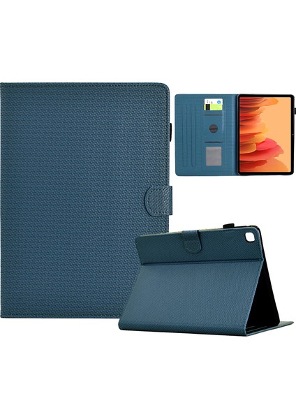 Samsung Galaxy Tab A7 10.4 (2020) T500 / T505 Kılıf Katlanır Stand Deri Tablet Kapağı (Yurt Dışından)