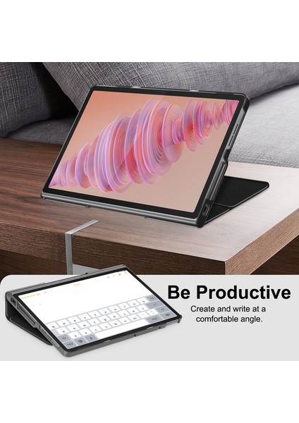 Lenovo Tab Plus 11.5 Inç TB351FU Isı Dağıtımı Standı Deri Tablet Kapağı (Yurt Dışından) modelleri